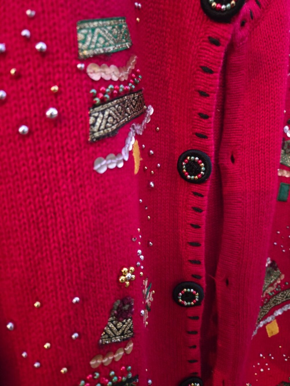 CHRISTMAS CARDIGAN - Picture 3 of 4